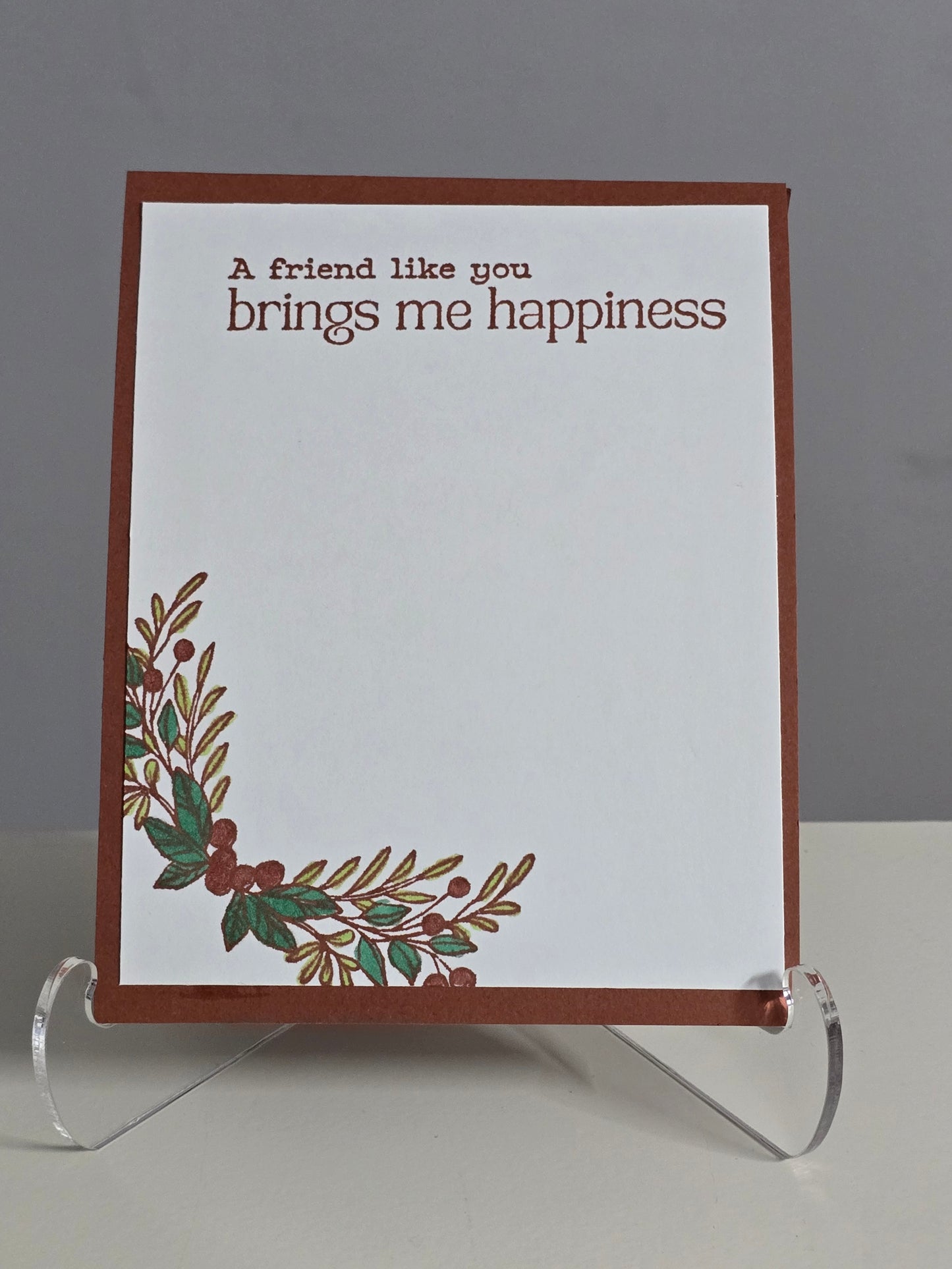 Handmade Thank You Card