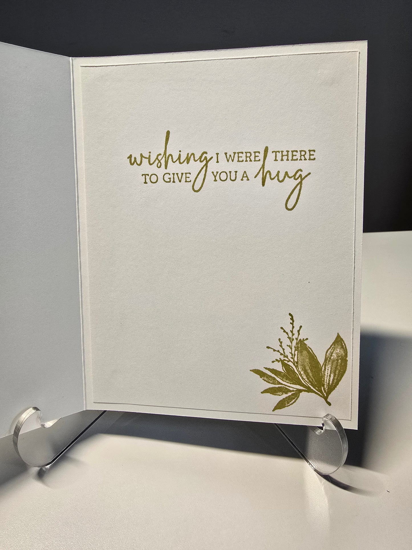 Handmade Missing You Card