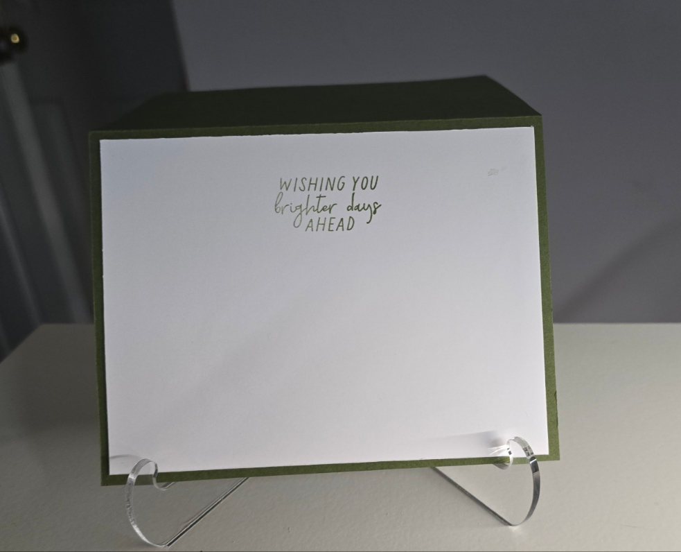 Handmade Thinking of You Card