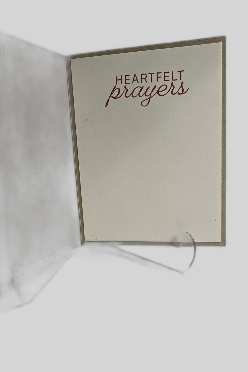 Autumn Tree Sympathy Card – Handmade