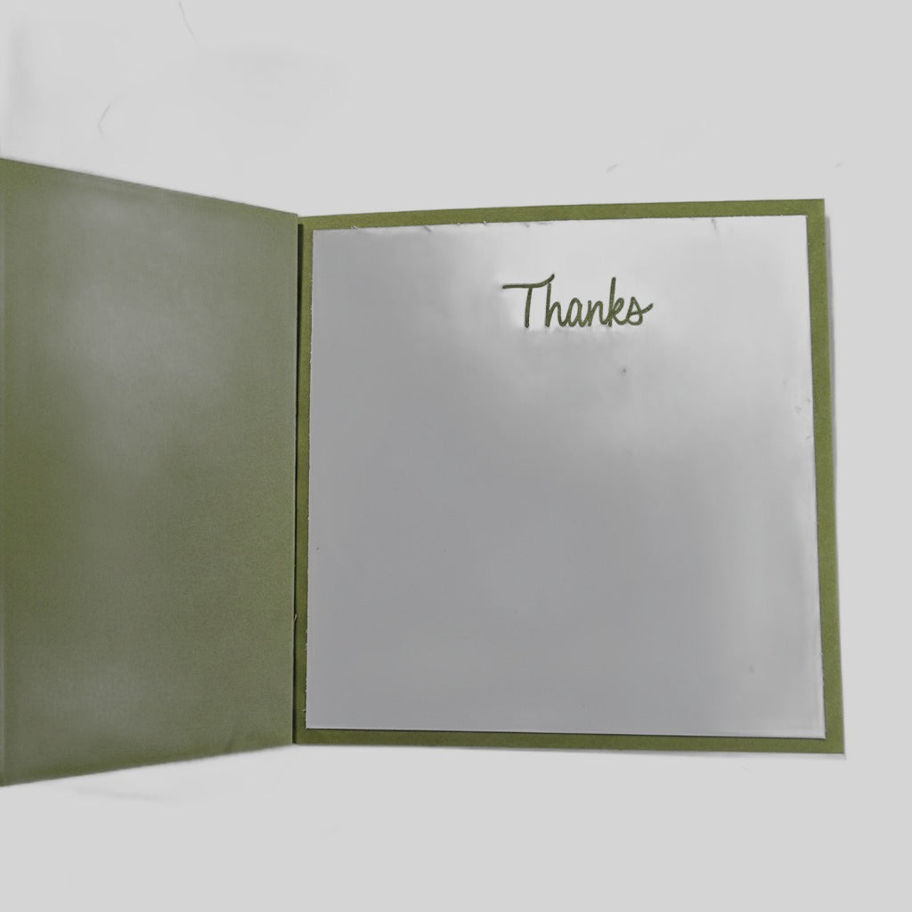 Lakeside Thank You Card – Handmade