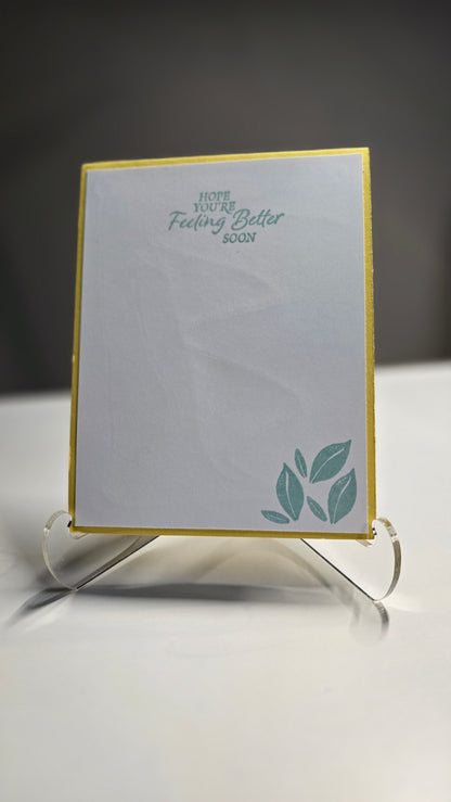 Handmade Get Well Soon Card