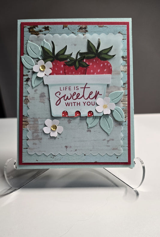 Handmade Love You Card