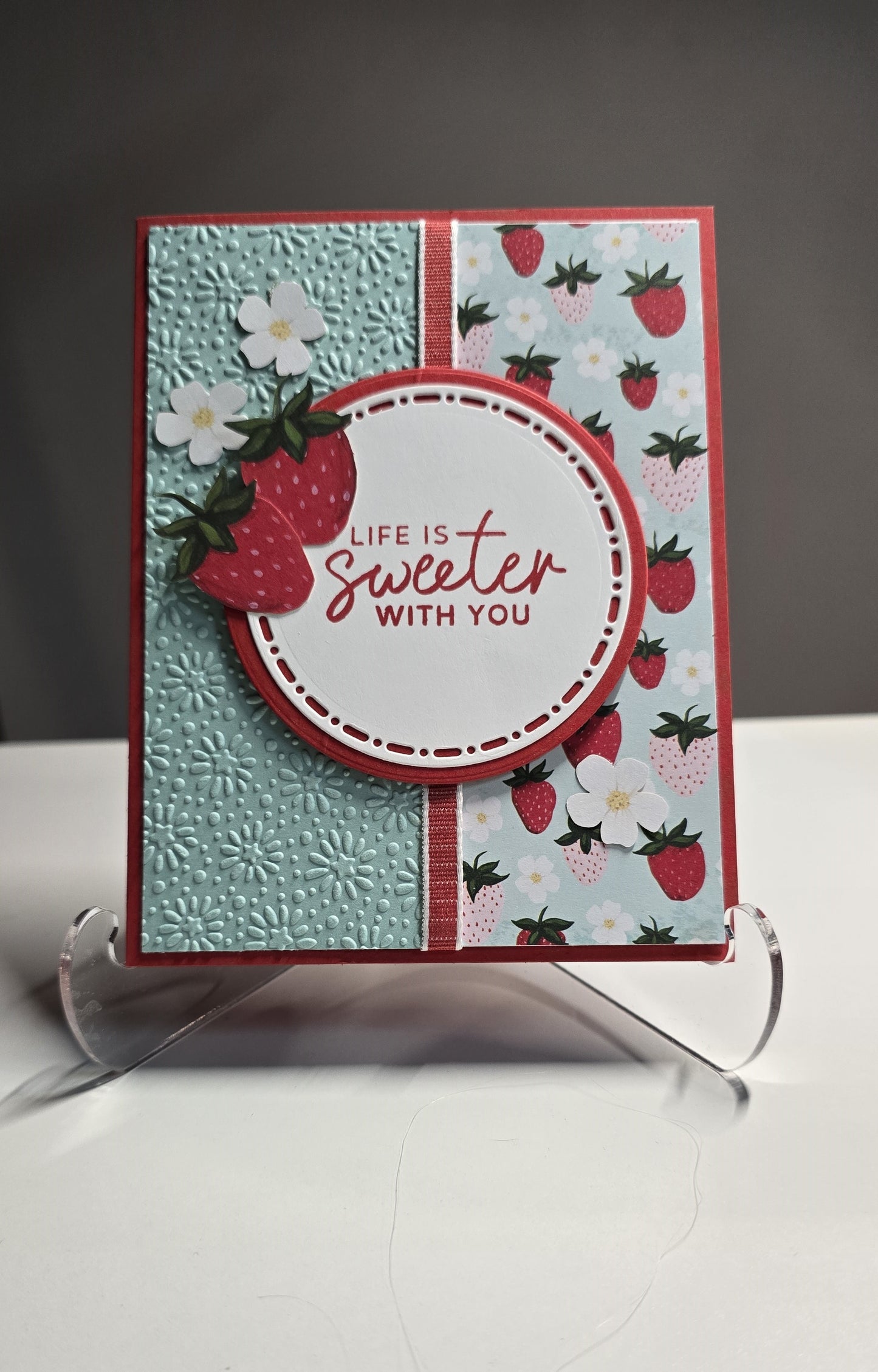 Handmade Love You Card