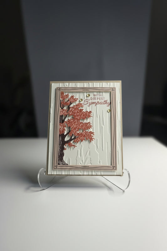 Handmade Sympathy Card