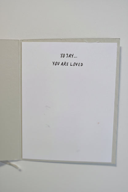 Handmade Love You Card