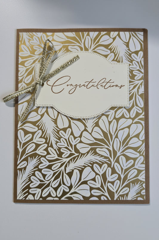Handmade Congratulations Card