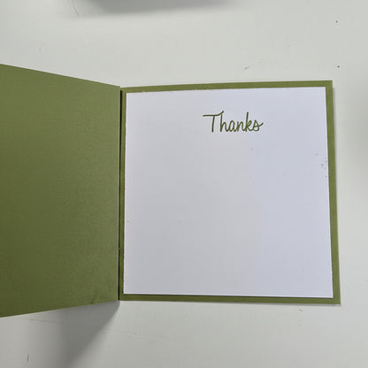 Handmade Thank You Card