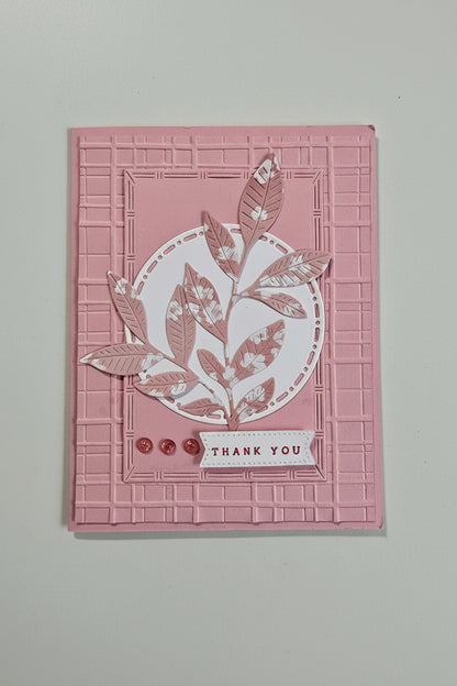 Handmade Thank You Card