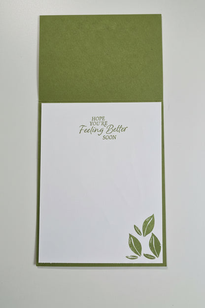 Handmade Get Well Soon Card