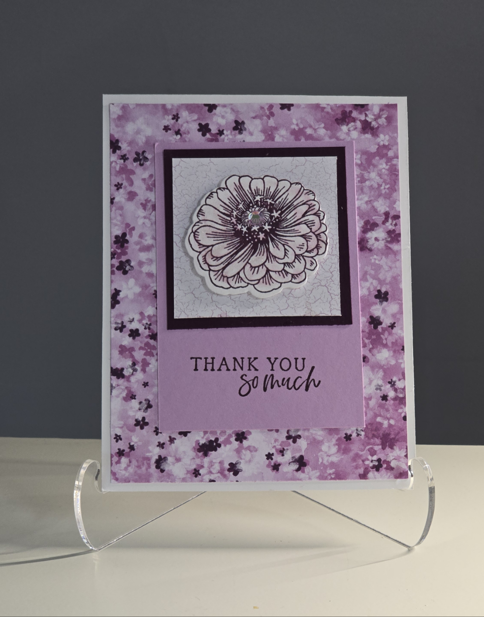 Handmade Thank You Card