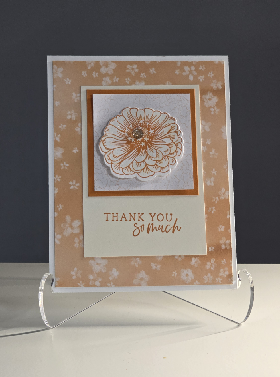 Handmade Thank You Card
