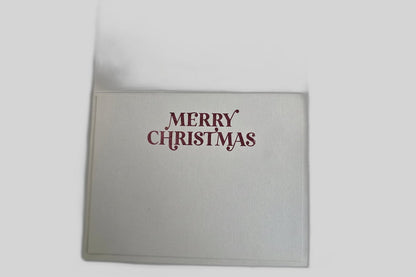 'Deck the Halls' Ornament Christmas Card – Handmade