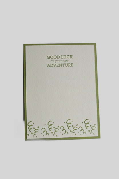 Sage Green Congratulations Card – Handmade